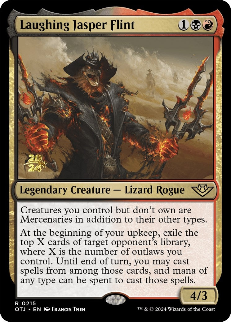 Image for Laughing Jasper Flint (215) (PRE) - Magic: The Gathering
