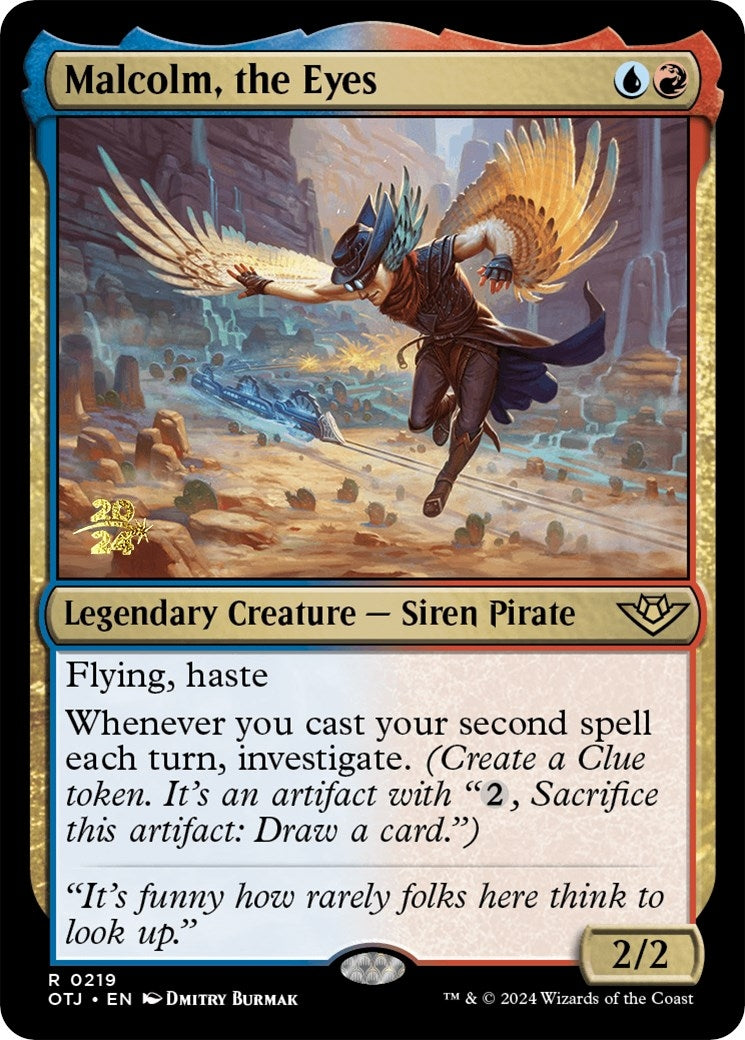 Image for Malcolm, the Eyes (219) (PRE) - Magic: The Gathering