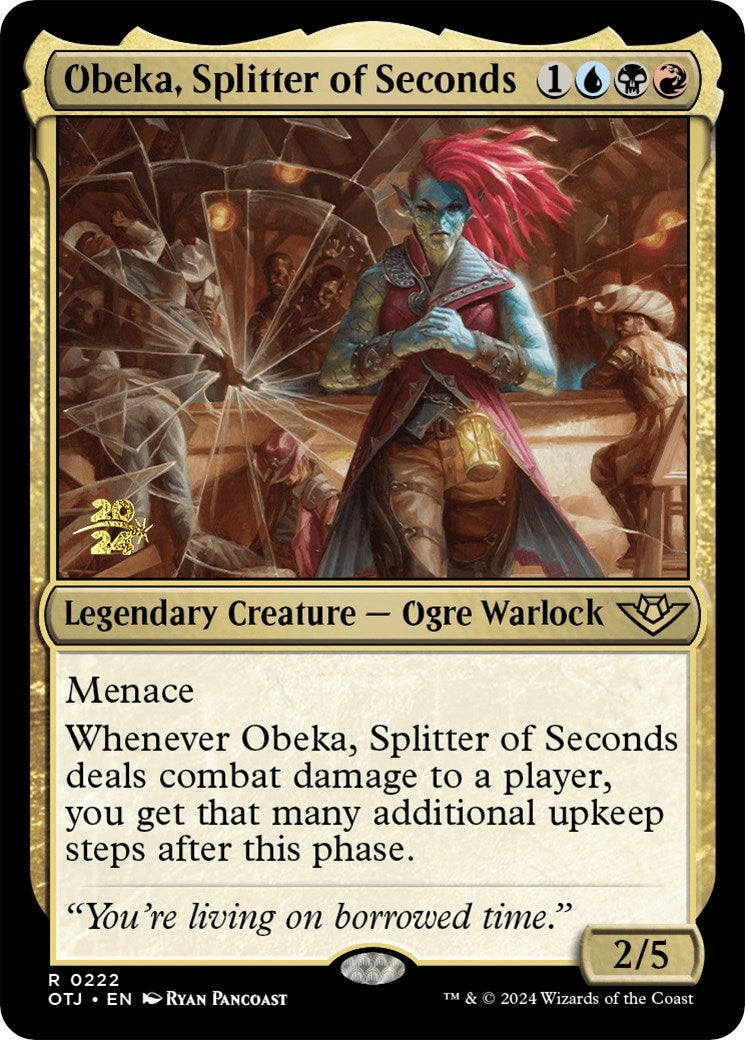 Image for Obeka, Splitter of Seconds (222) (PRE) - Magic: The Gathering