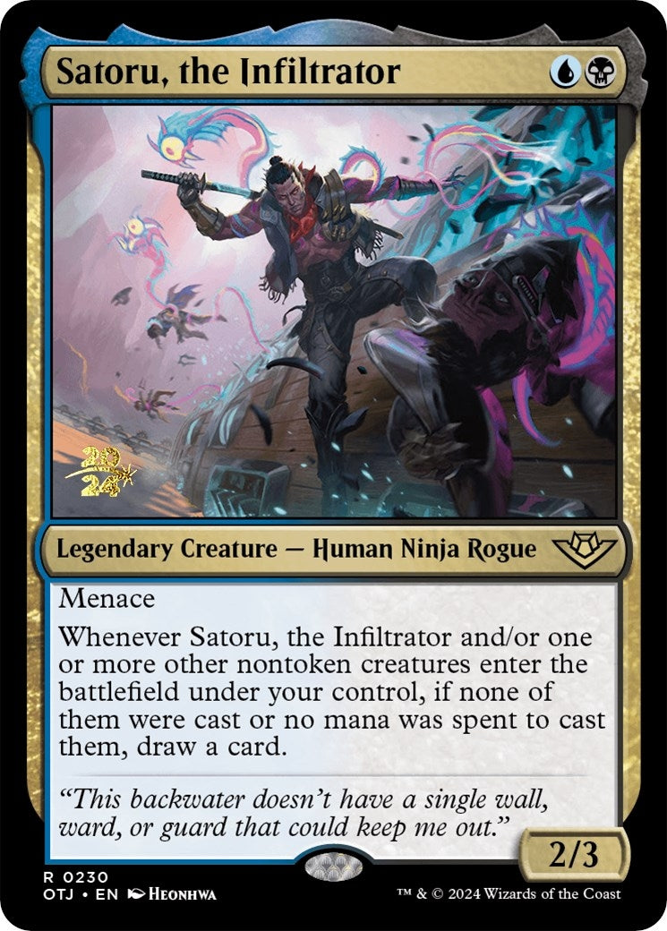 Image for Satoru, the Infiltrator (230) (PRE) - Magic: The Gathering
