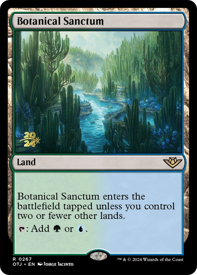 Image for Botanical Sanctum (OTJ) (267) (PRE) - Magic: The Gathering