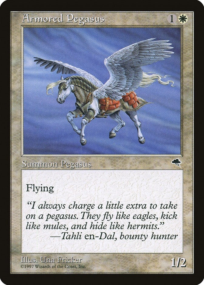 Image for Armored Pegasus (5) (TMP) - Magic: The Gathering