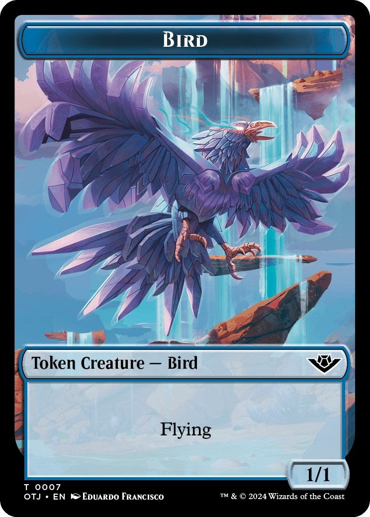 Image for Bird Token (7) (OTJ) - Magic: The Gathering