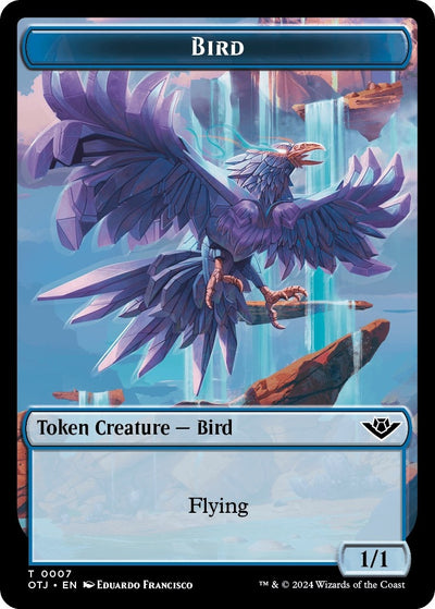 Bird // Plot Double-Sided Token (7 // 20) (OTJ)