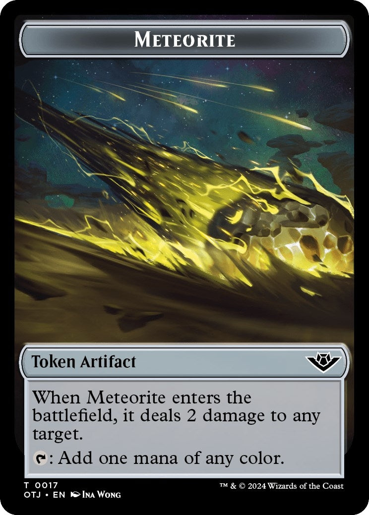 Image for Meteorite Token (17) (OTJ) - Magic: The Gathering