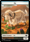 Image for Ox Token (3) (OTJ) - Magic: The Gathering