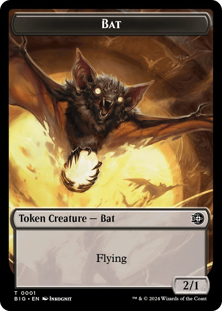 Image for Bat Token (1) (BIG) - Magic: The Gathering
