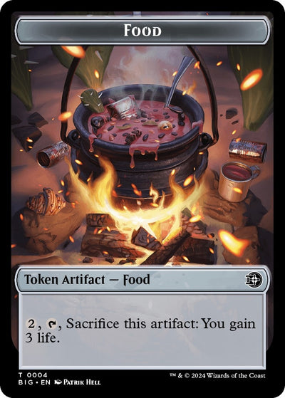 Food Token (4) (BIG)