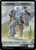 Image for Golem // Plot Double-Sided Token (6 // 20) (BIG) - Magic: The Gathering