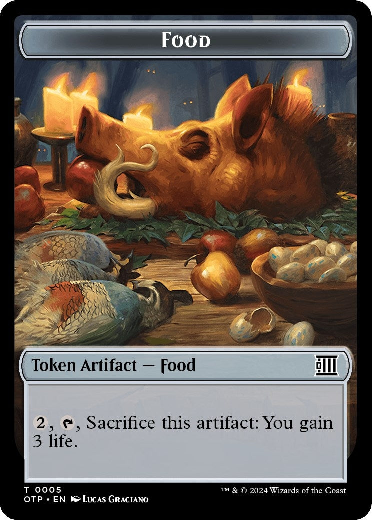 Image for Food // Plot Double-Sided Token (5 // 20) (OTP) - Magic: The Gathering