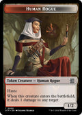 Image for Human Rogue Token (2) (OTP) - Magic: The Gathering