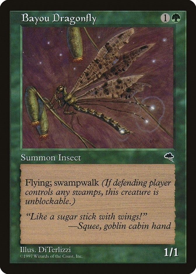 Image for Bayou Dragonfly (215) (TMP) - Magic: The Gathering