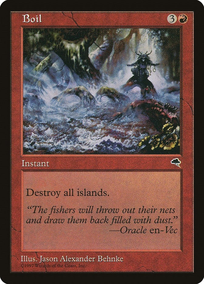 Image for Boil (165) (TMP) - Magic: The Gathering