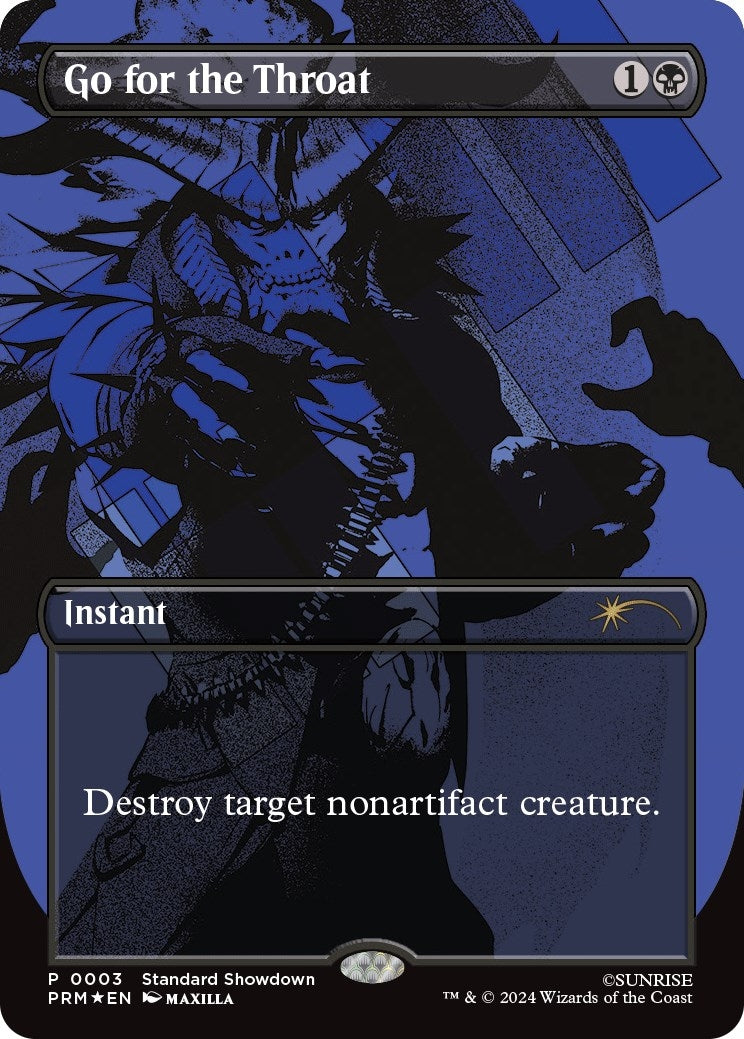 Image for Go for the Throat (3) (SSP) - Magic: The Gathering