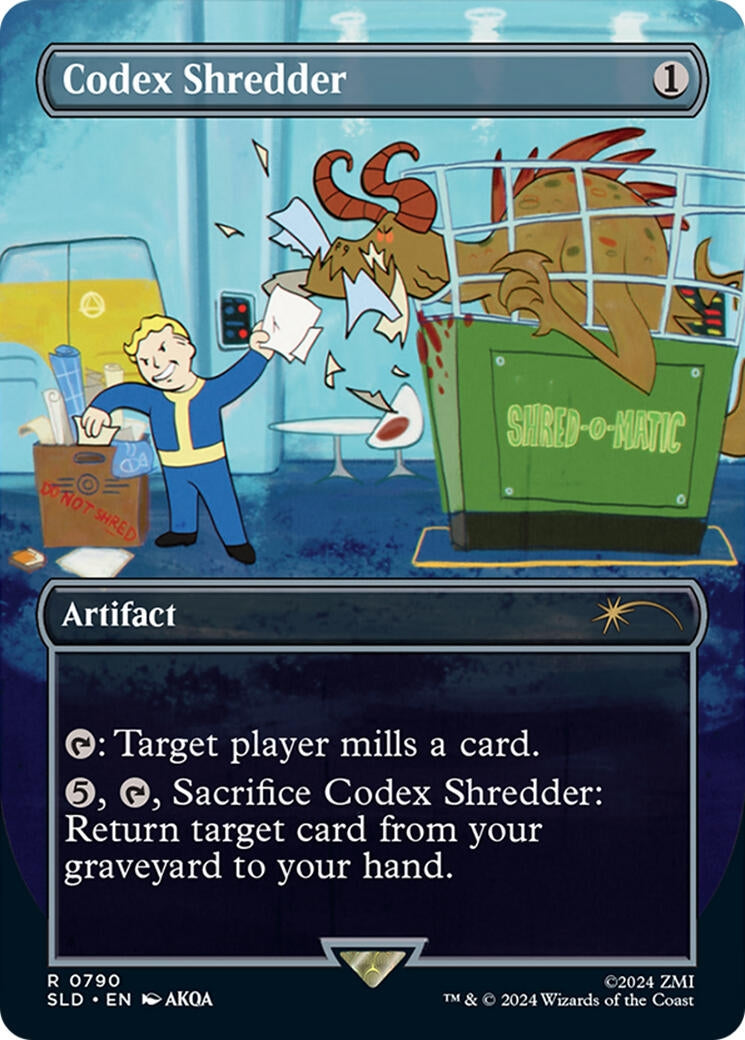 Image for Codex Shredder (Rainbow Foil) (790) (SLD) - Magic: The Gathering