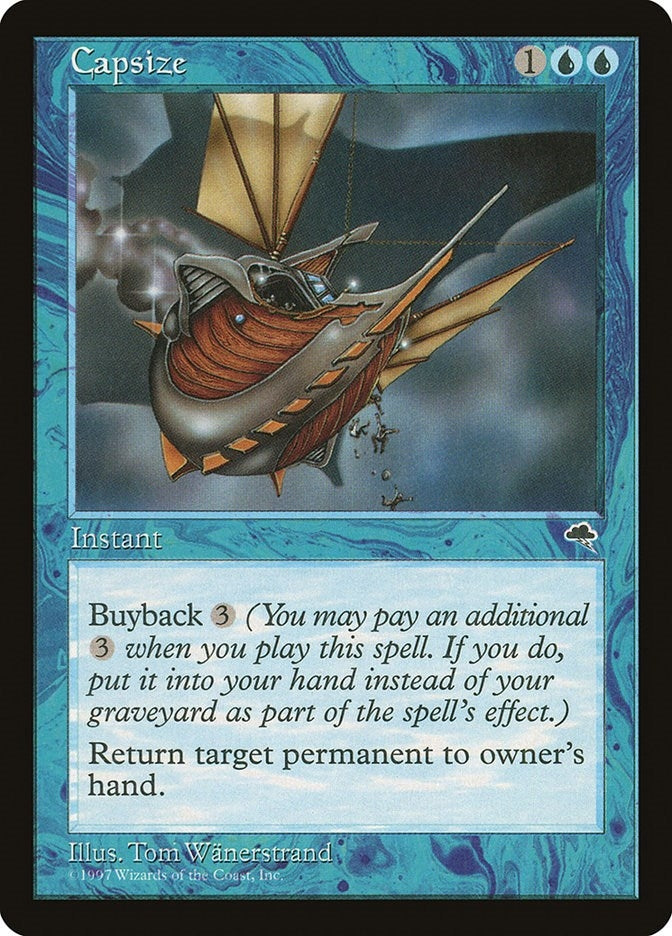 Image for Capsize (55) (TMP) - Magic: The Gathering