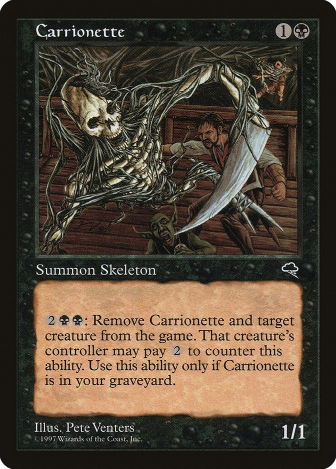 Image for Carrionette (111) (TMP) - Magic: The Gathering