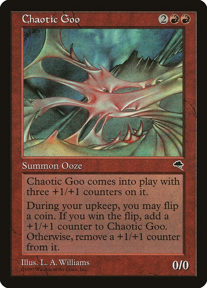 Image for Chaotic Goo (168) (TMP) - Magic: The Gathering