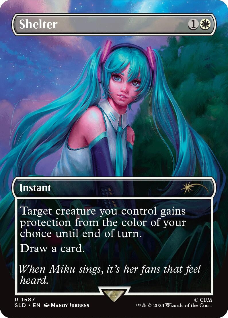 Image for Shelter (1587) (SLD) - Magic: The Gathering