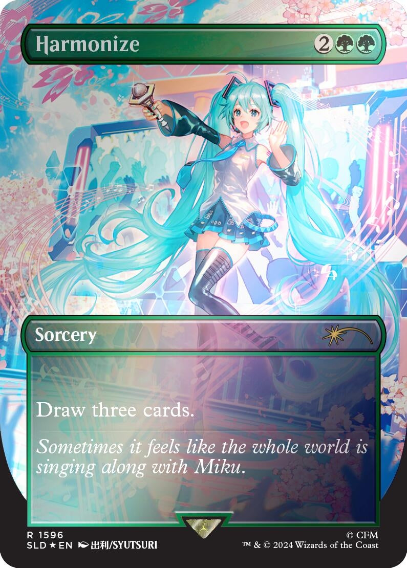 Image for Harmonize (1596) (Rainbow Foil) (1596) (SLD) - Magic: The Gathering