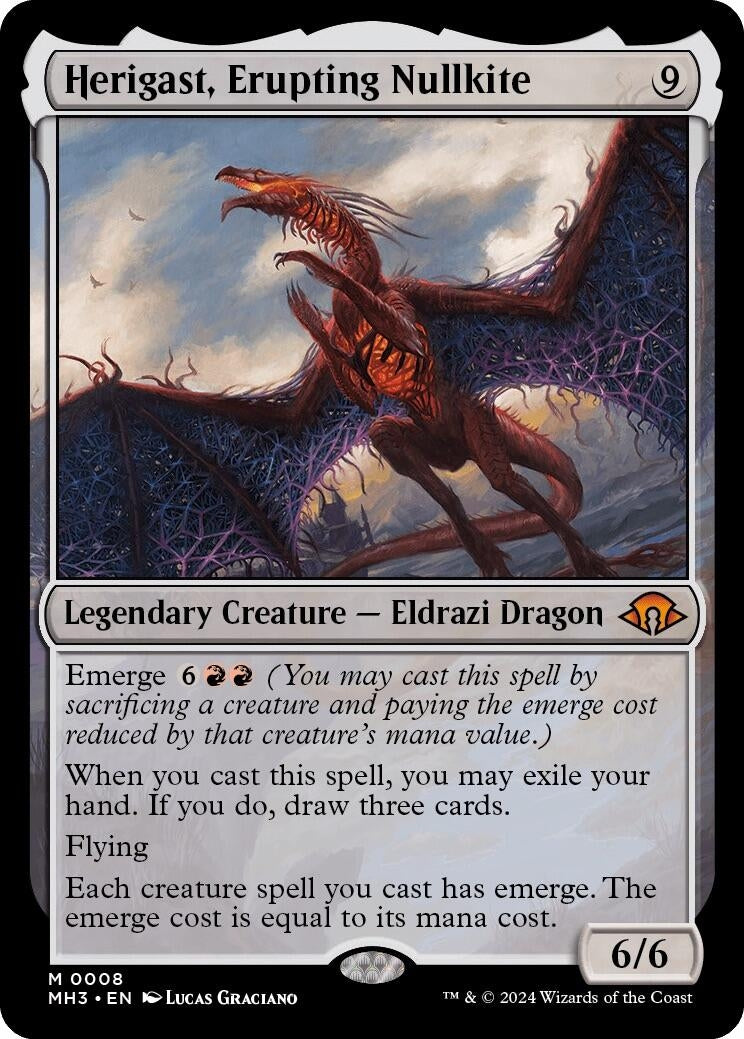 Image for Herigast, Erupting Nullkite (8) (MH3) - Magic: The Gathering