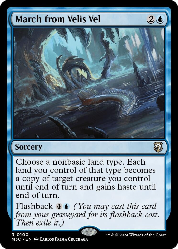 Image for March from Velis Vel (100) (M3C) - Magic: The Gathering