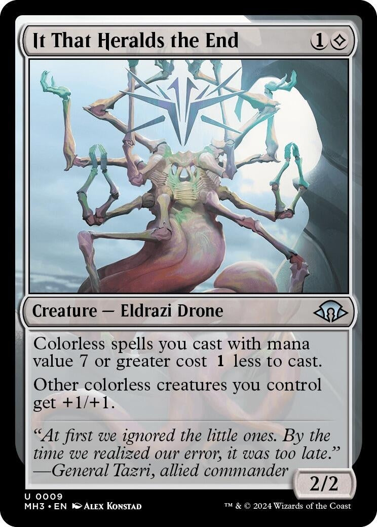 Image for It That Heralds the End (9) (MH3) - Magic: The Gathering