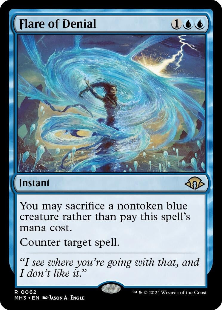 Image for Flare of Denial (62) (MH3) - Magic: The Gathering