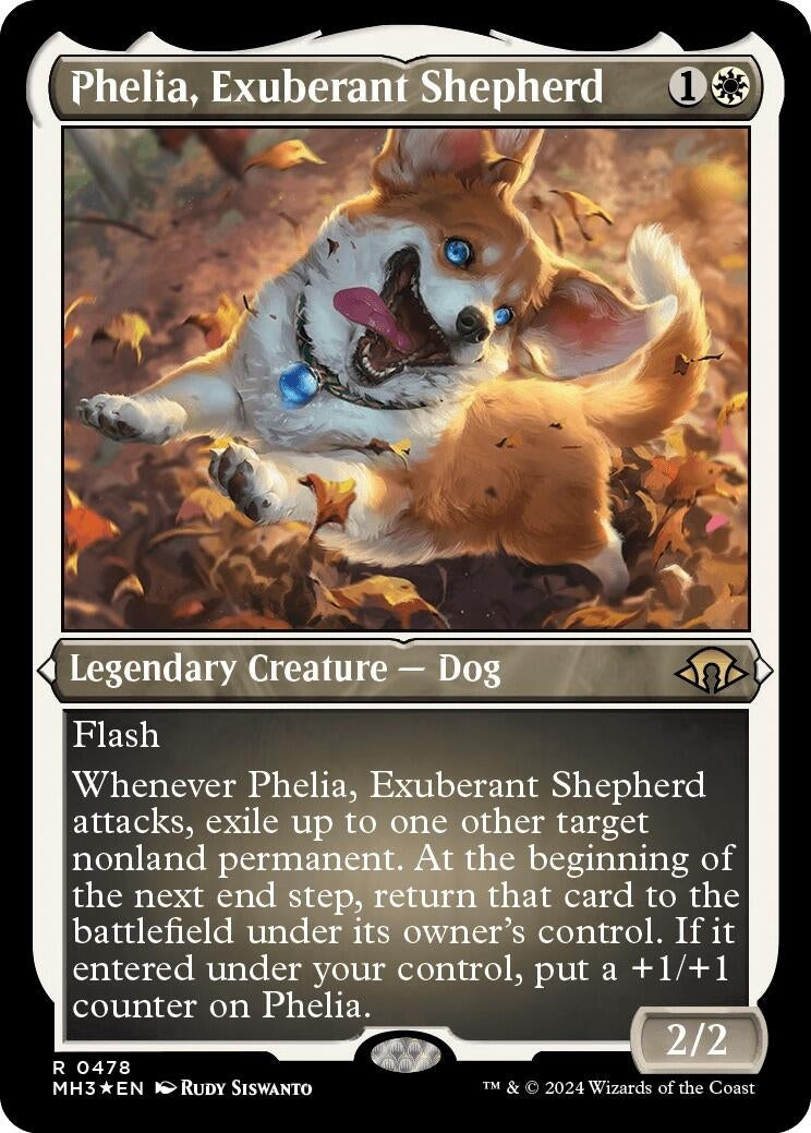 Image for Phelia, Exuberant Shepherd (Foil Etched) (478) (MH3) - Magic: The Gathering