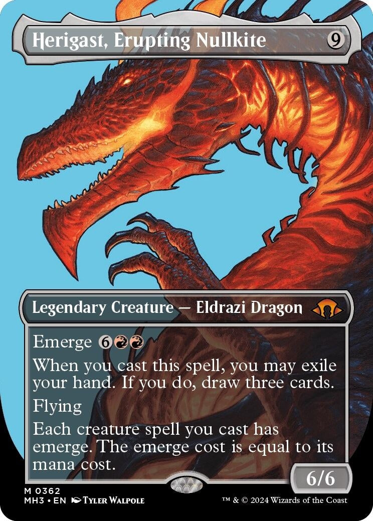 Image for Herigast, Erupting Nullkite (Borderless) (362) (MH3) - Magic: The Gathering