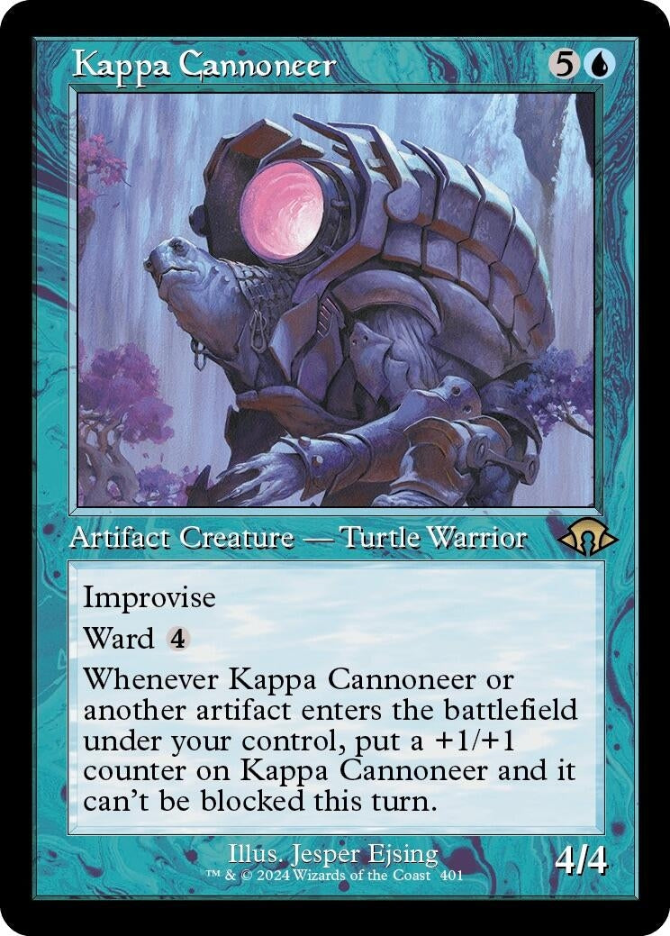 Image for Kappa Cannoneer (Retro Frame) (401) (MH3) - Magic: The Gathering