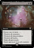 Image for Final Act (Extended Art) (52) (M3C) - Magic: The Gathering