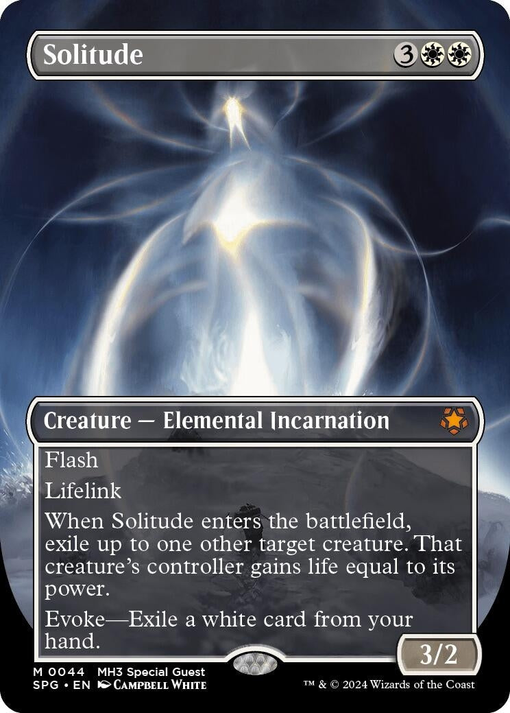Image for Solitude (Borderless) (44) (SPG) - Magic: The Gathering