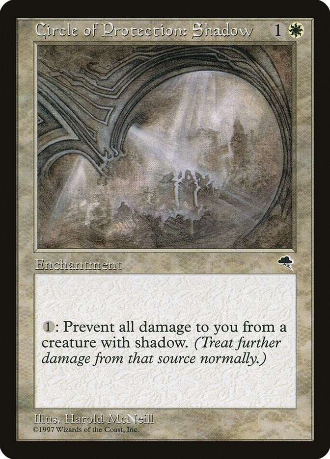 Image for Circle of Protection: Shadow (12) (TMP) - Magic: The Gathering