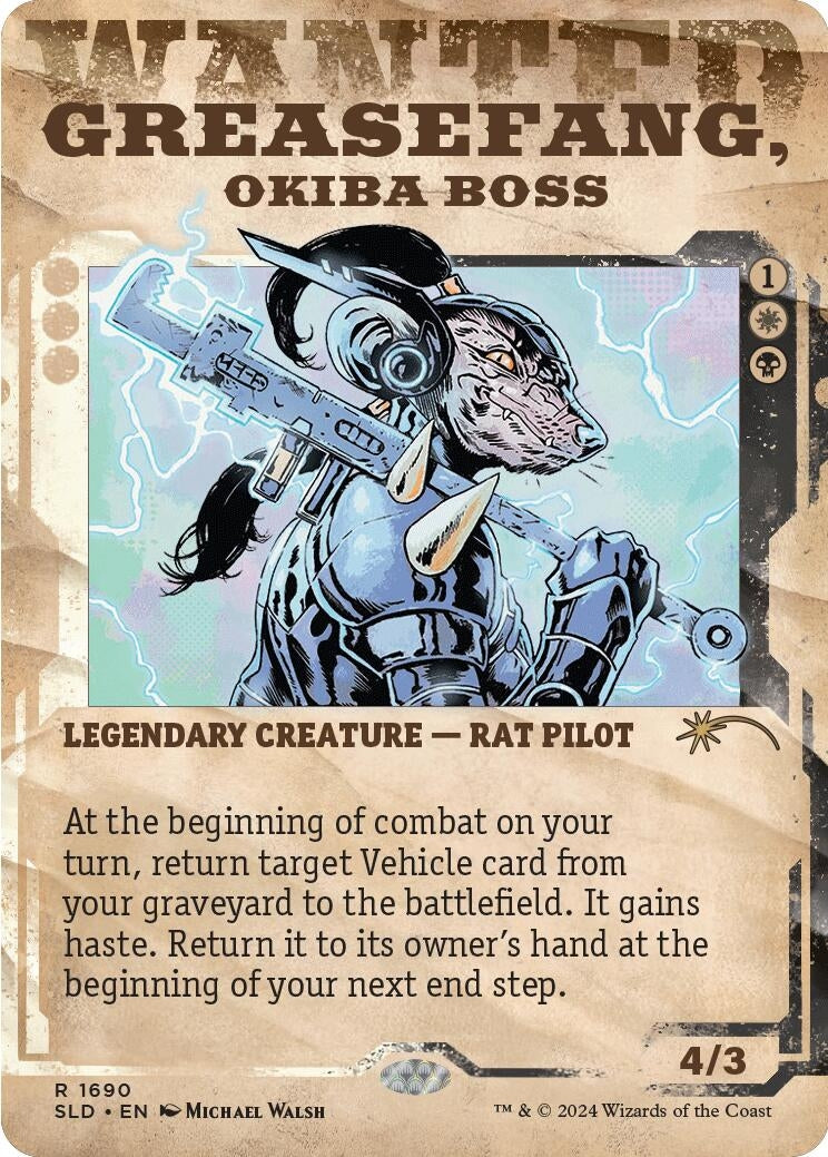 Image for Greasefang, Okiba Boss (1690) (SLD) - Magic: The Gathering