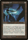 Image for Cursed Scroll (281) (TMP) - Magic: The Gathering