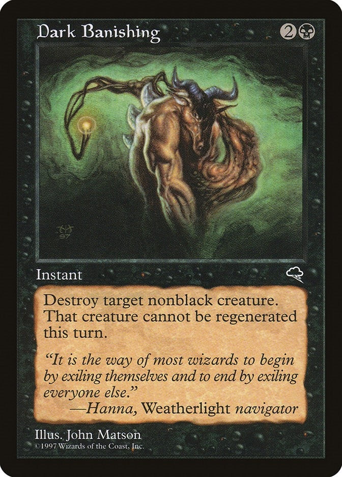 Image for Dark Banishing (117) (TMP) - Magic: The Gathering