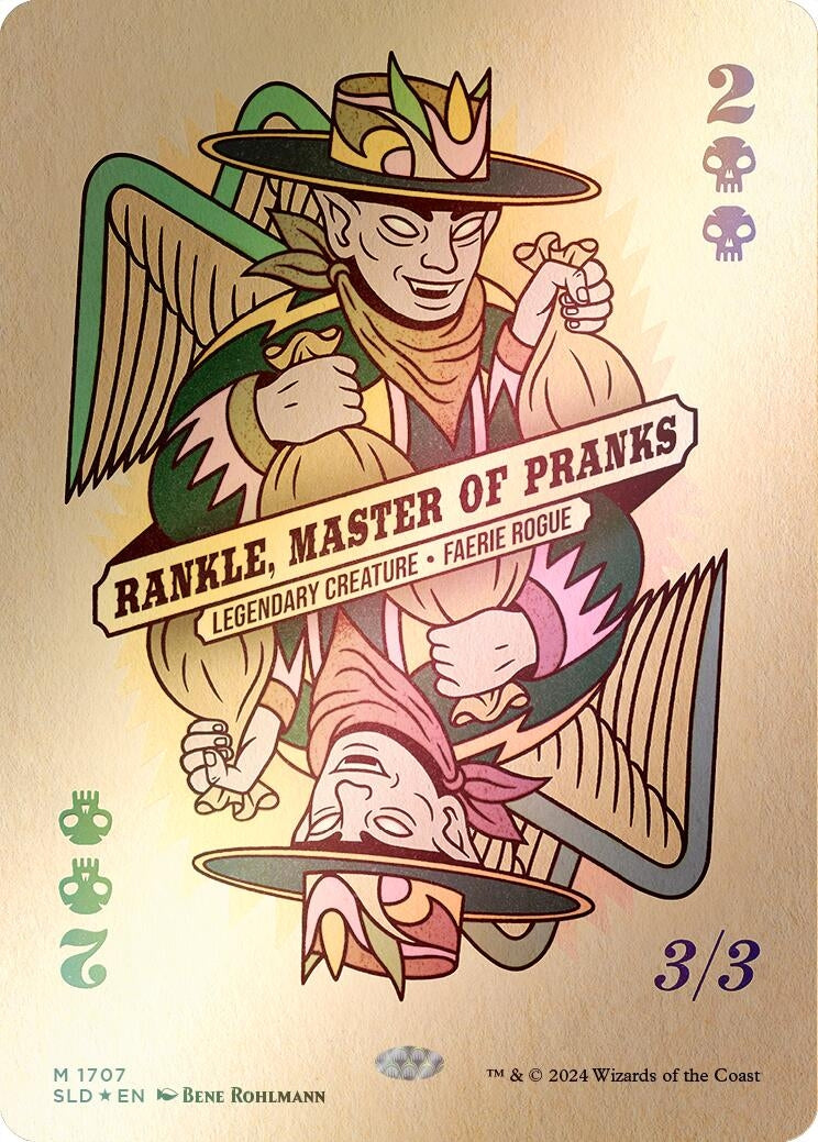 Image for Rankle, Master of Pranks (Rainbow Foil) (1707) (SLD) - Magic: The Gathering
