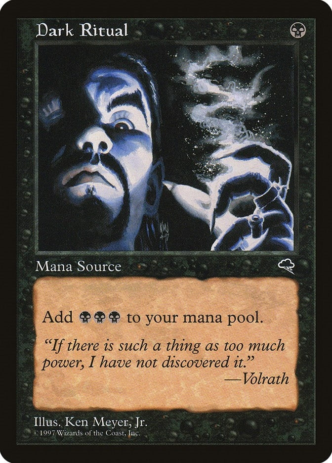 Image for Dark Ritual (118) (TMP) - Magic: The Gathering