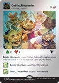 Image for Goblin Ringleader (Rainbow Foil) (1616) (SLD) - Magic: The Gathering