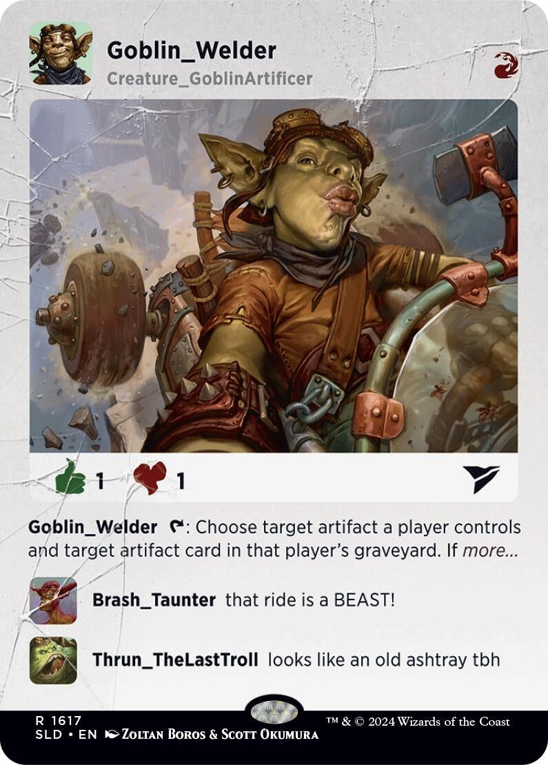 Image for Goblin Welder (1617) (SLD) - Magic: The Gathering