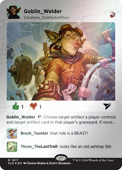 Goblin Welder (Rainbow Foil) (1617) (SLD)