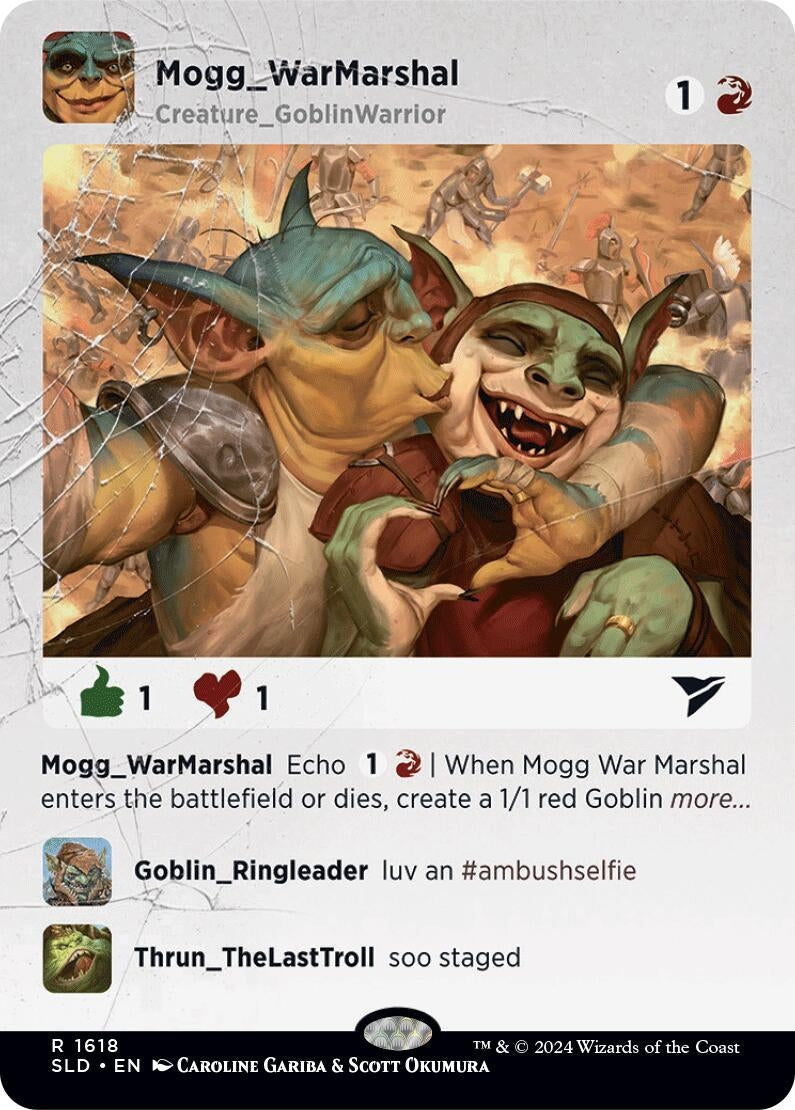 Image for Mogg War Marshal (1618) (SLD) - Magic: The Gathering
