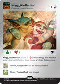 Image for Mogg War Marshal (Rainbow Foil) (1618) (SLD) - Magic: The Gathering