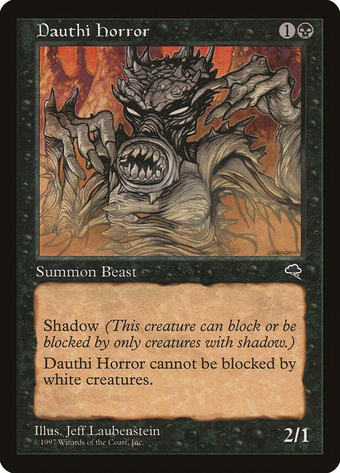 Image for Dauthi Horror (122) (TMP) - Magic: The Gathering