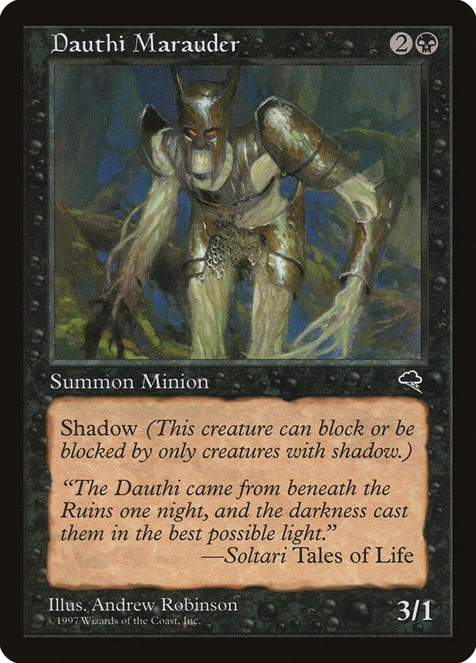 Image for Dauthi Marauder (123) (TMP) - Magic: The Gathering