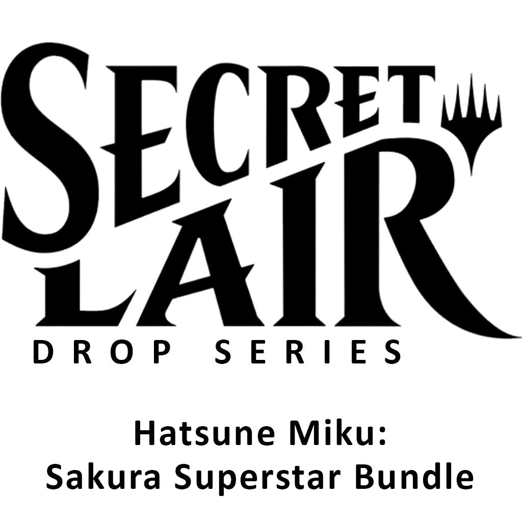 Image for Secret Lair Drop: Spring Superdrop 2024: Hatsune Miku: Sakura Superstar Bundle - Magic: The Gathering