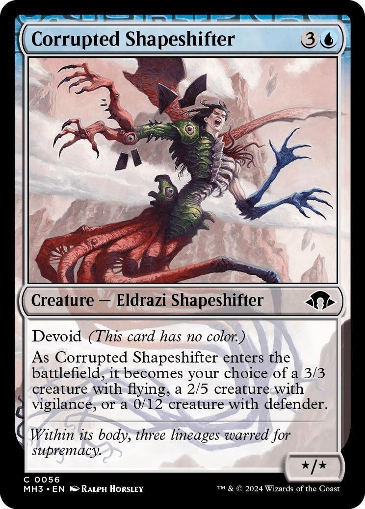 Image for Corrupted Shapeshifter (56) (MH3) - Magic: The Gathering