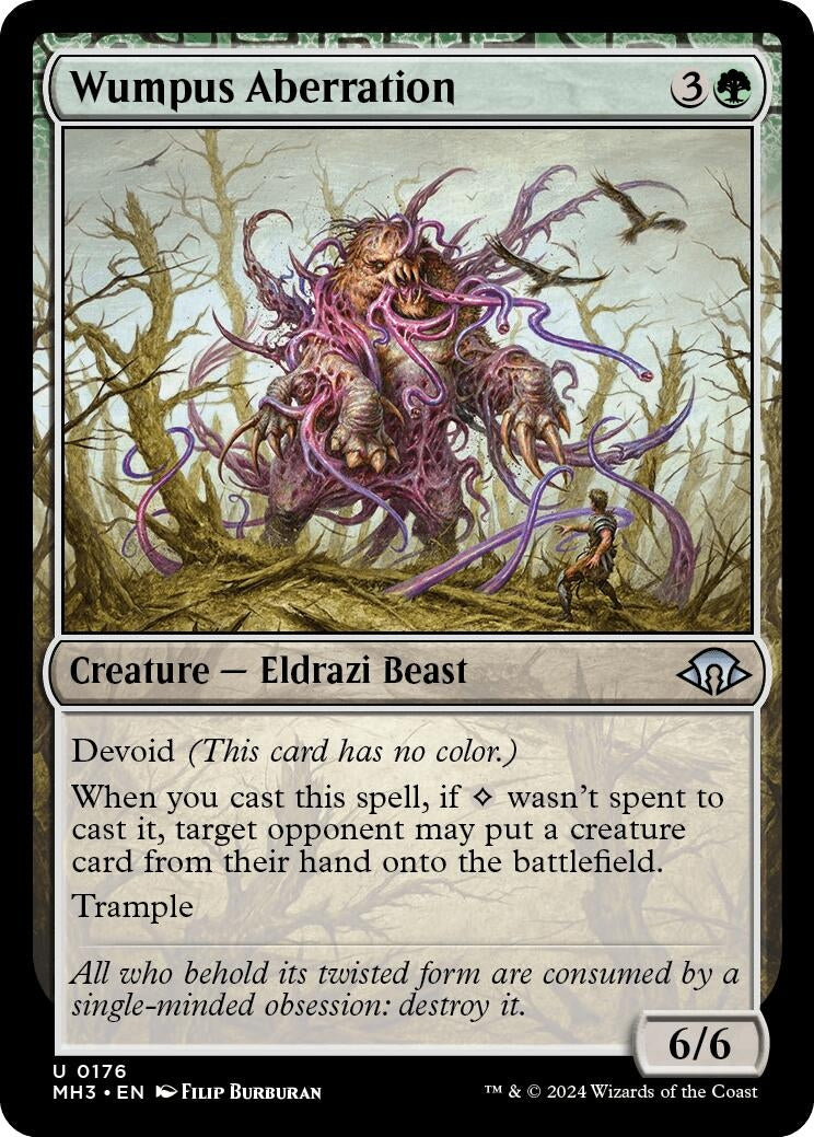 Image for Wumpus Aberration (176) (MH3) - Magic: The Gathering