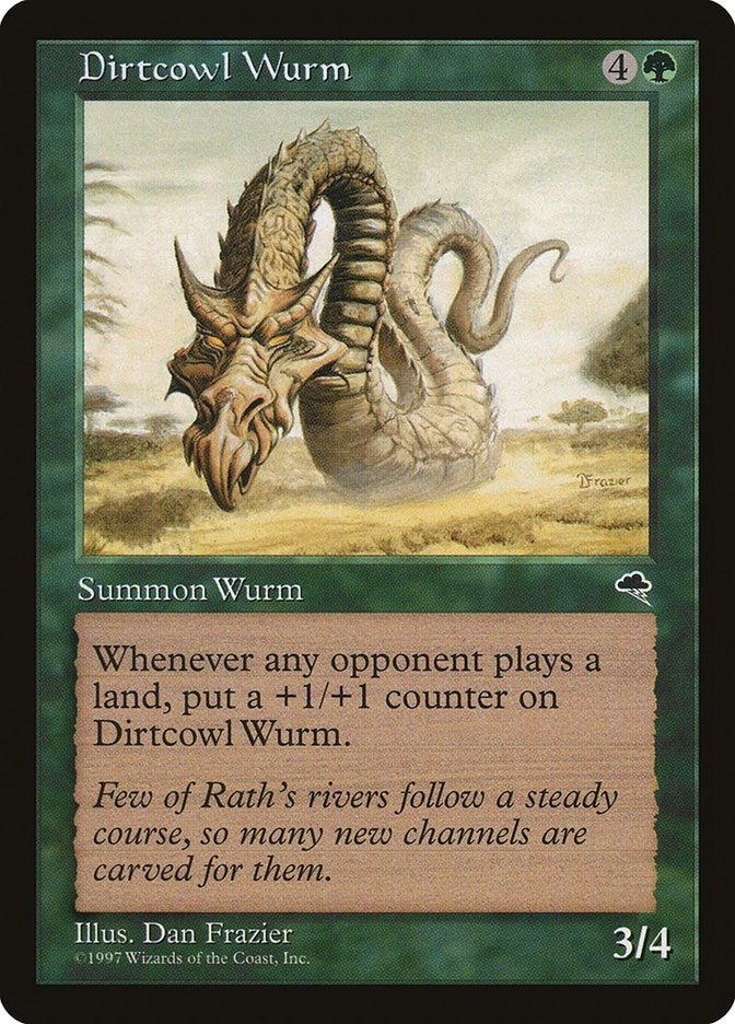 Image for Dirtcowl Wurm (221) (TMP) - Magic: The Gathering